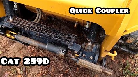 cat skid steer electric quick coupler not working|cat 259d quick coupler stopped working.